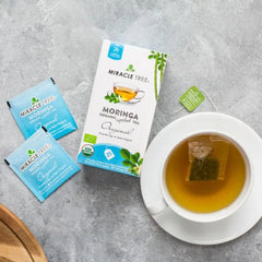 Organic Moringa Tea - Original - Caffeine-Free Herbal Tea - Lifestyle