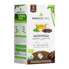 Ekologiskt Moringate - Choklad - Koffeinfritt - Förpackningens framsida
