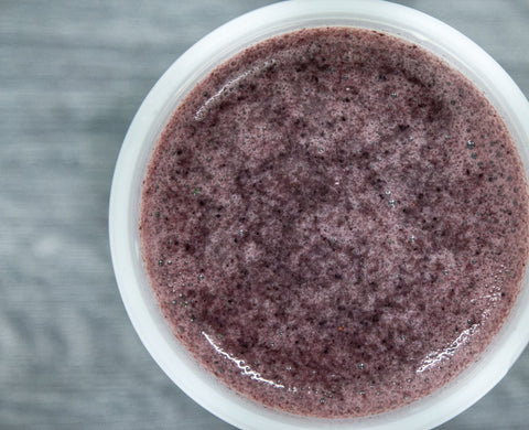 Miracle Tree’s Blueberry-Mint Moringa Smoothie