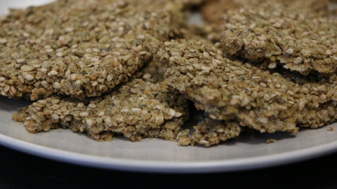 Miracle Tree's Crunchy Moringa Crackers