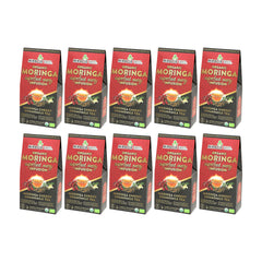 
                    
                      Thé Moringa Énergie Bio - Cerise-Camomille - Alternative au Café - Lot de 10 (160 sachets) - Devant de la boîte
                    
                  