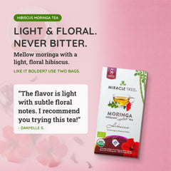 
                    
                      Té de Moringa Orgánico - Hibisco - Sin Cafeína - Sabor
                    
                  