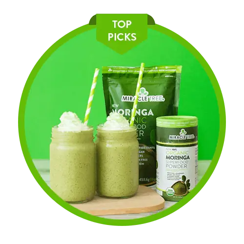 Top Picks - Up your smoothies and recipes with our organic moringa powders