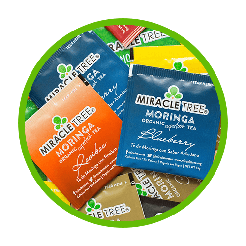 Mircale Tree Tea Organic Moringa Tea & Superfood Products | Miracle Tree