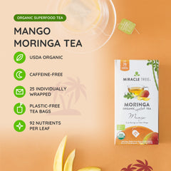 
                    
                      Ekologiskt Moringate - Mango - Koffeinfritt - En överblick
                    
                  