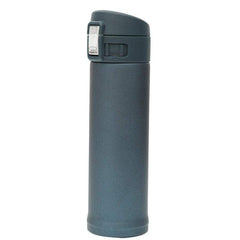
                    
                      Stevvex 500ml insulated stainless steel travel tumbler in Blue, front view
                    
                  