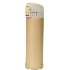 
                    
                      Stevvex 500ml insulated stainless steel travel tumbler in Gold, front view
                    
                  