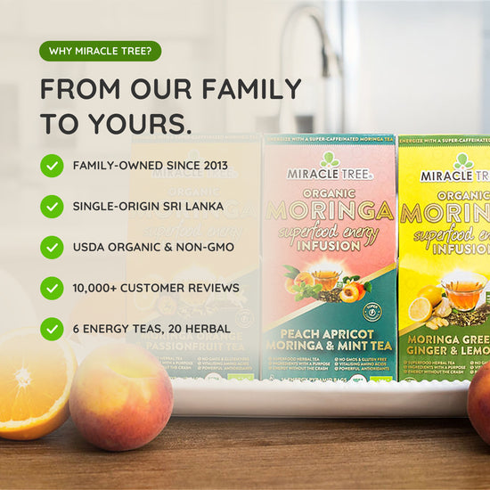 
                    
                      Organic Moringa Energy Tea Bundle - Verve Set - 3 Flavors - Why Miracle Tree
                    
                  