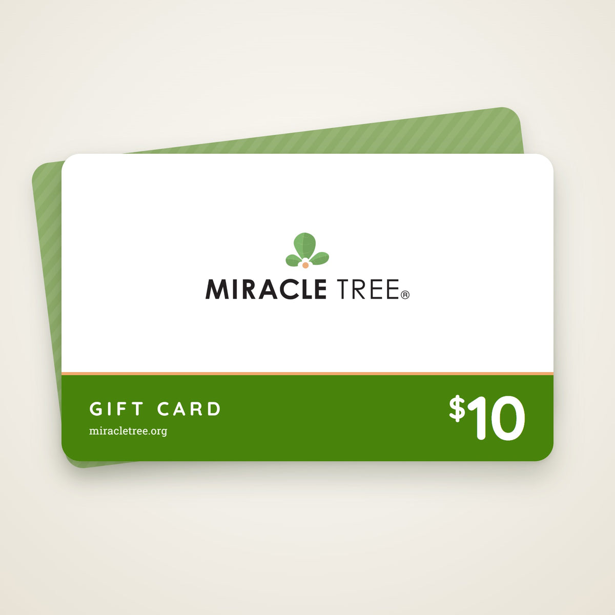 Miracle Tree $10 gift card