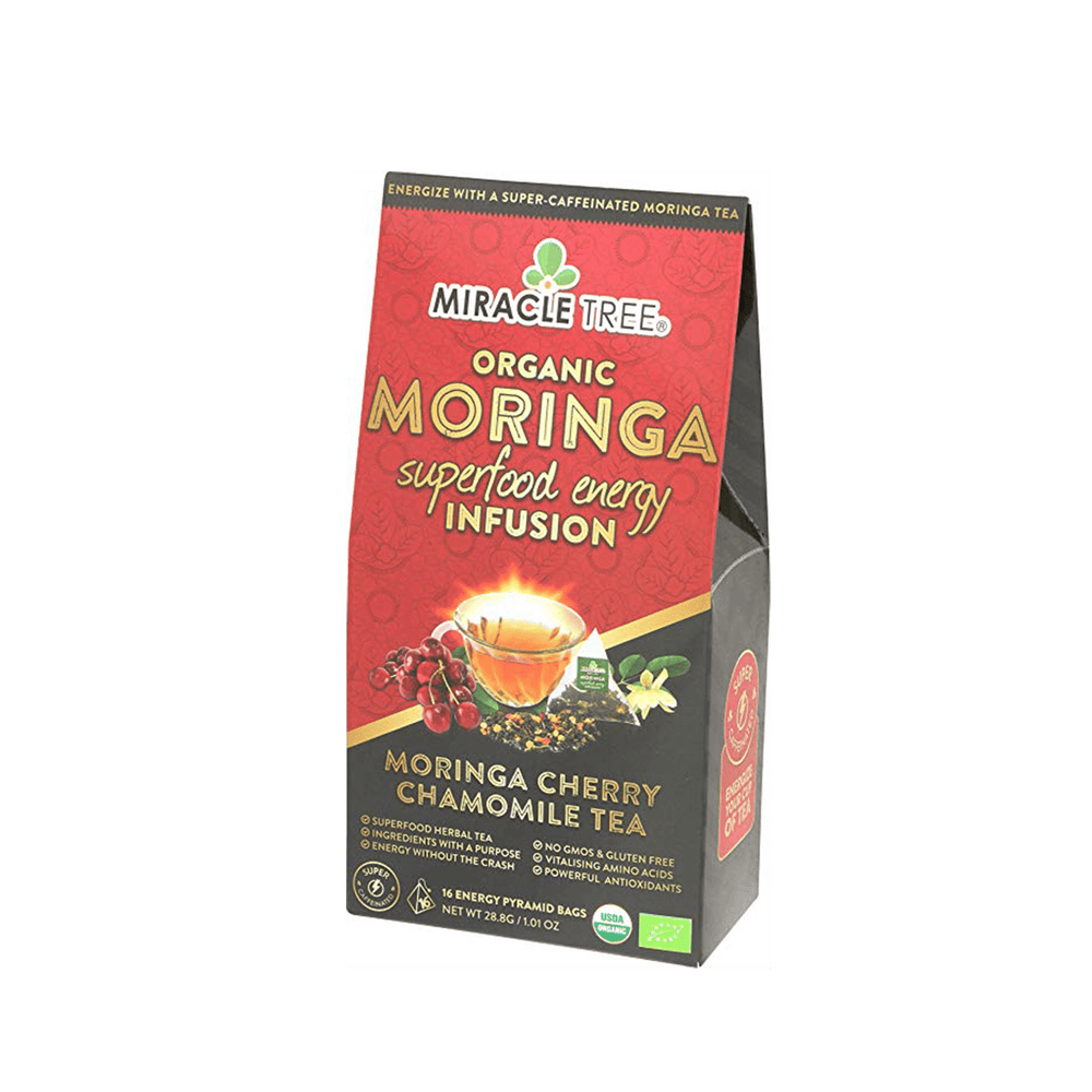 
                  
                    Moringa Energy Tea, Cherry Chamomile
                  
                