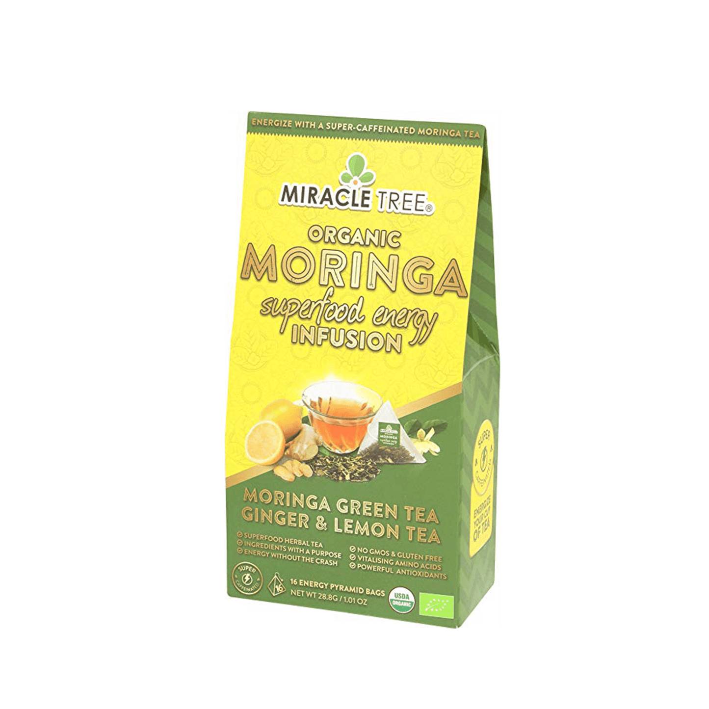
                  
                    Moringa Energy Tea, Ginger Lemon
                  
                
